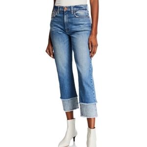 AO.LA by Alice +Olivia High Rise "You Look Amazing" High Rise Cropped Jeans 27